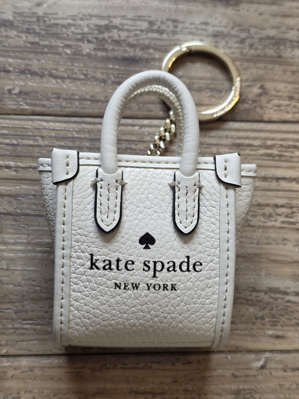 Kate Spade Ella Mini Tote Charm / Coin Purse Keychain
